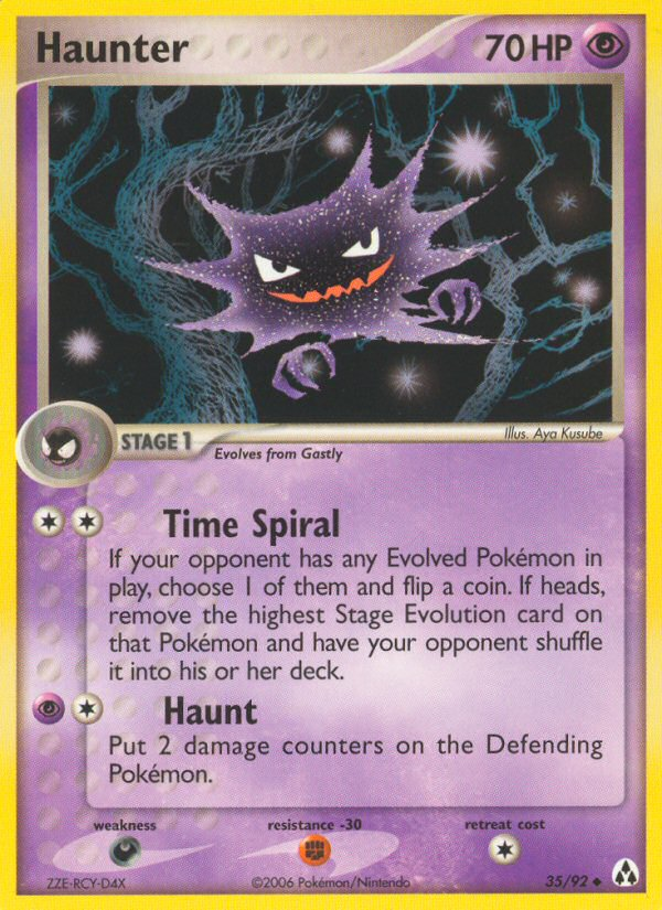 Haunter (35/92) [EX: Legend Maker] | Mega City Incorporated