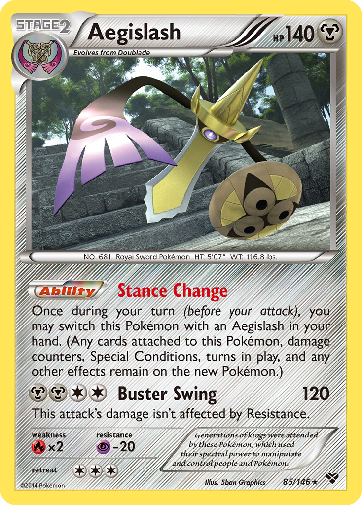 Aegislash (85/146) [XY: Base Set] | Mega City Incorporated