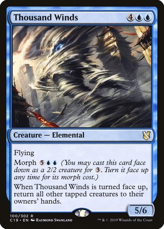 Thousand Winds [Commander 2019] | Mega City Incorporated