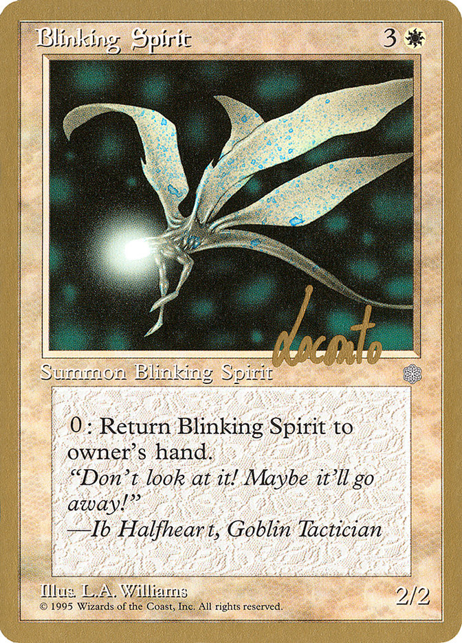 Blinking Spirit (Michael Loconto) [Pro Tour Collector Set] | Mega City Incorporated