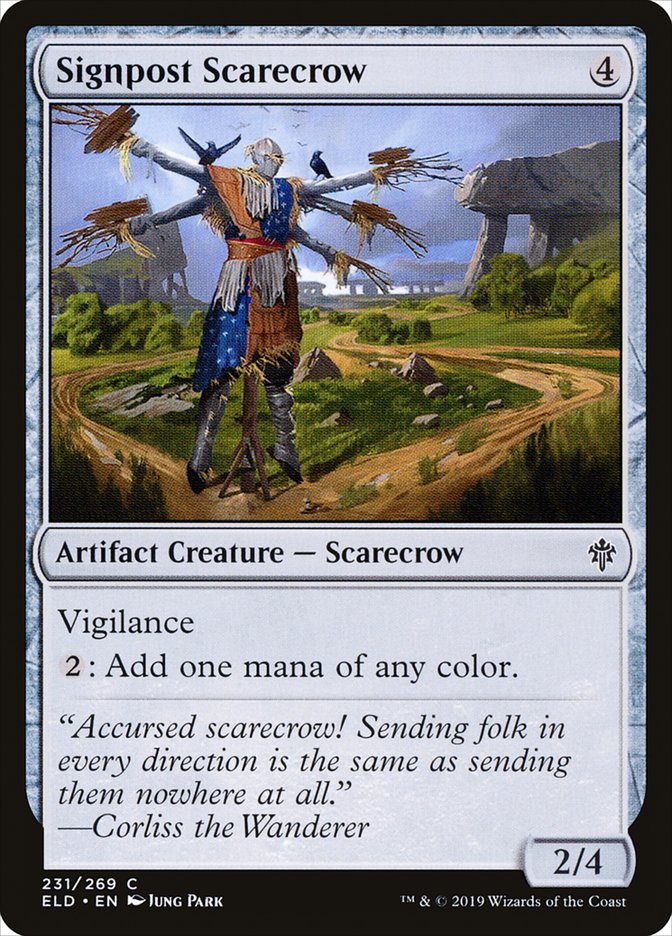 Signpost Scarecrow [Throne of Eldraine] | Mega City Incorporated