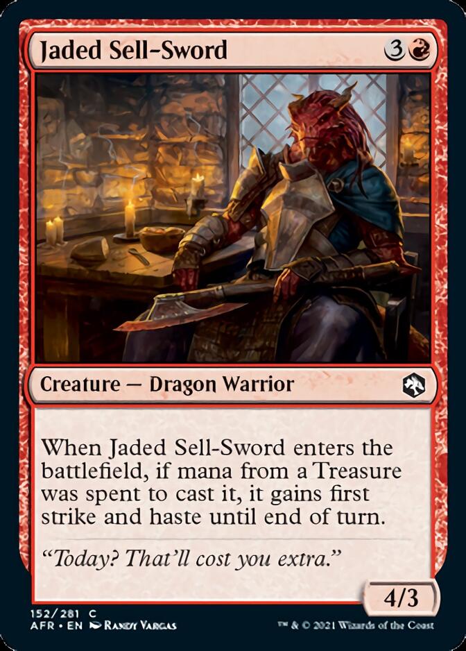 Jaded Sell-Sword [Dungeons & Dragons: Adventures in the Forgotten Realms] | Mega City Incorporated