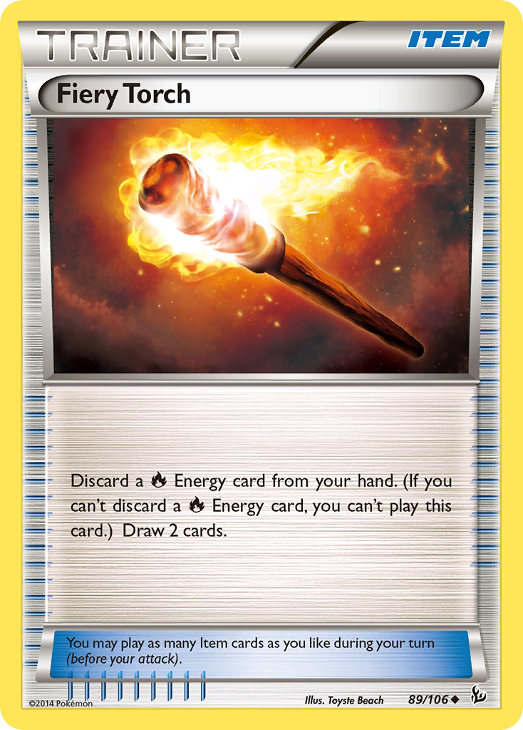 Fiery Torch (89/106) [XY: Flashfire] | Mega City Incorporated