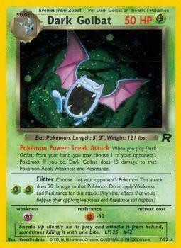 Dark Golbat (7/82) [Team Rocket Unlimited] | Mega City Incorporated