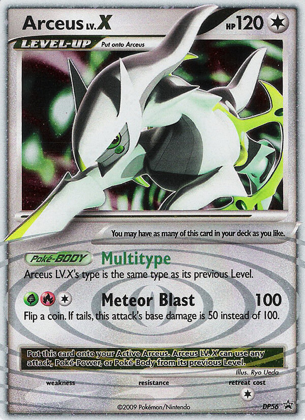 Arceus LV.X (DP56) [Diamond & Pearl: Black Star Promos] | Mega City Incorporated