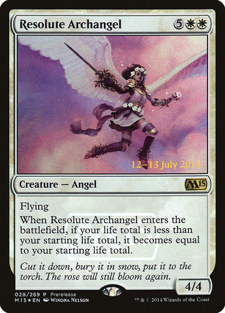 Resolute Archangel [Magic 2015 Promos] | Mega City Incorporated