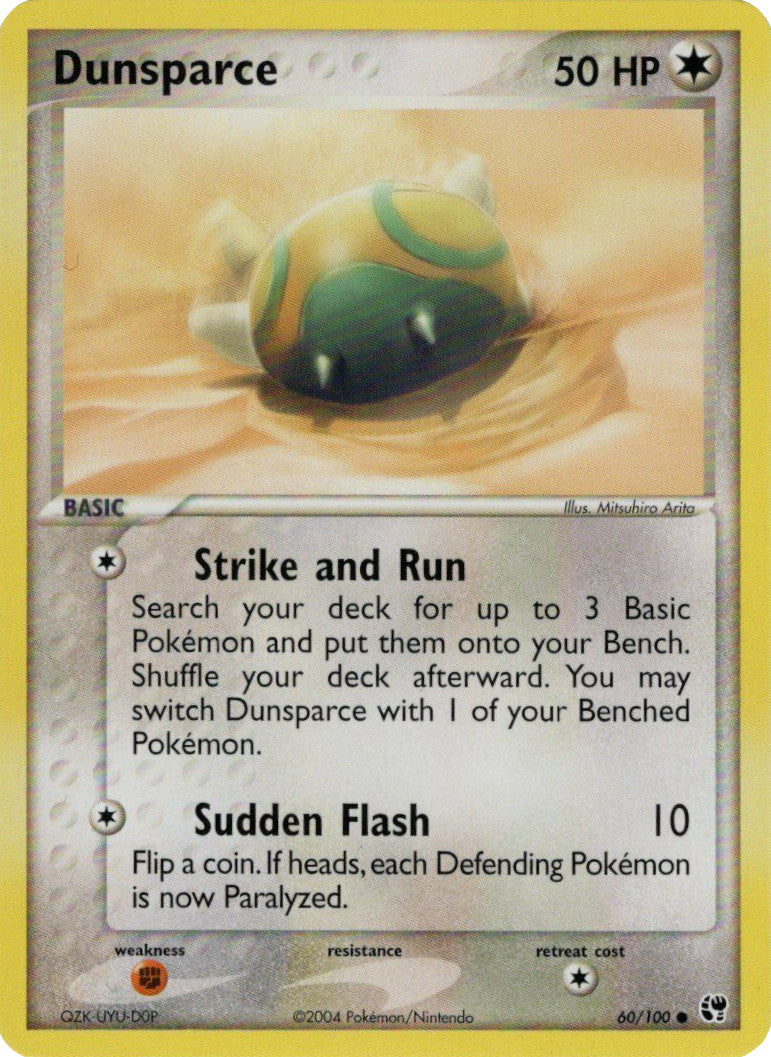 Dunsparce (60/100) [EX: Battle Stadium] | Mega City Incorporated