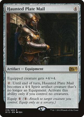 Haunted Plate Mail [Magic 2015] | Mega City Incorporated