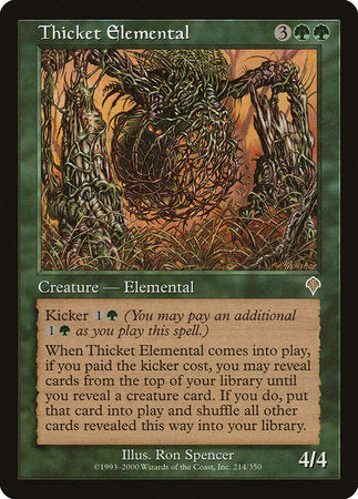 Thicket Elemental [Invasion] | Mega City Incorporated