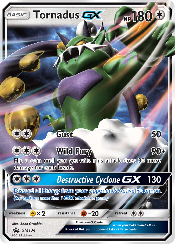 Tornadus GX (SM134) [Sun & Moon: Black Star Promos] | Mega City Incorporated