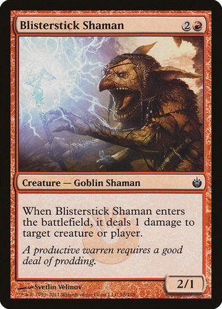 Blisterstick Shaman [Mirrodin Besieged] | Mega City Incorporated