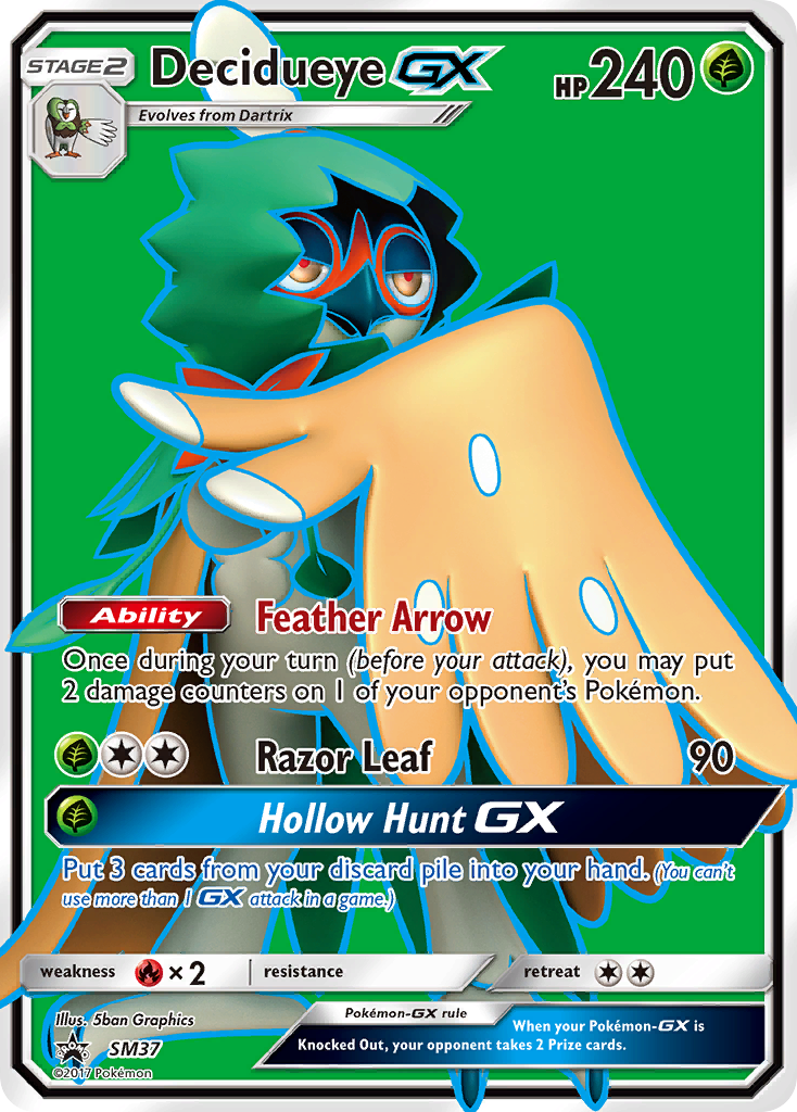 Decidueye GX (SM37) [Sun & Moon: Black Star Promos] | Mega City Incorporated