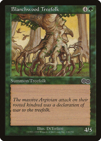 Blanchwood Treefolk [Urza's Saga] | Mega City Incorporated