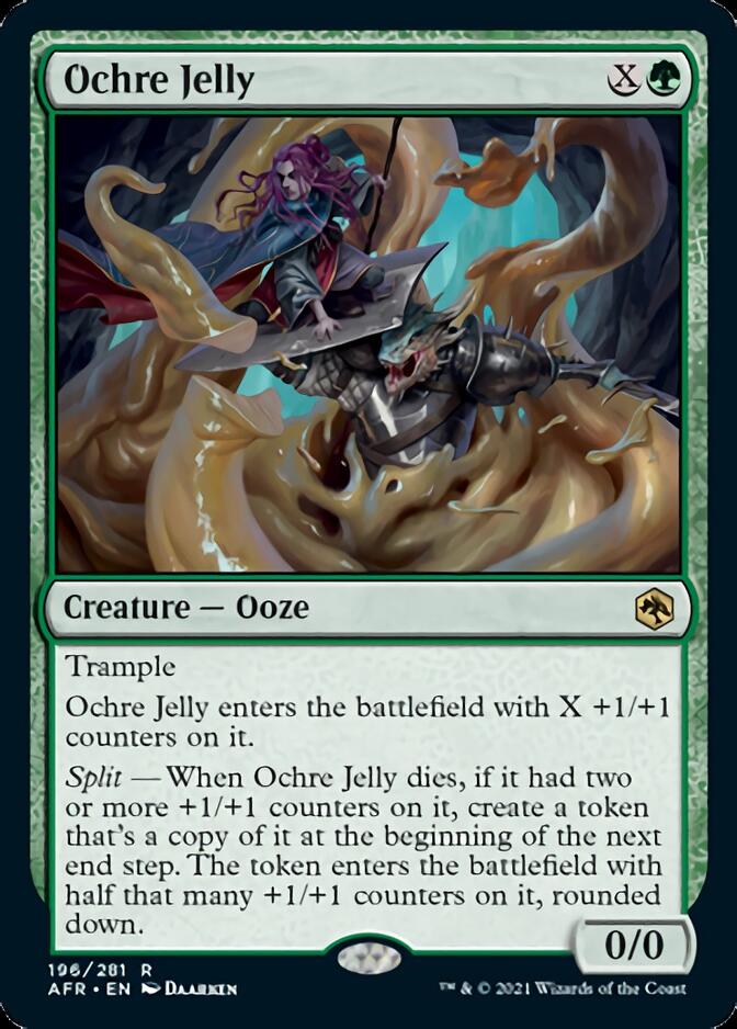 Ochre Jelly [Dungeons & Dragons: Adventures in the Forgotten Realms] | Mega City Incorporated