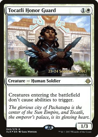 Tocatli Honor Guard [Ixalan Promos] | Mega City Incorporated