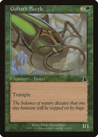 Goliath Beetle [Urza's Destiny] | Mega City Incorporated