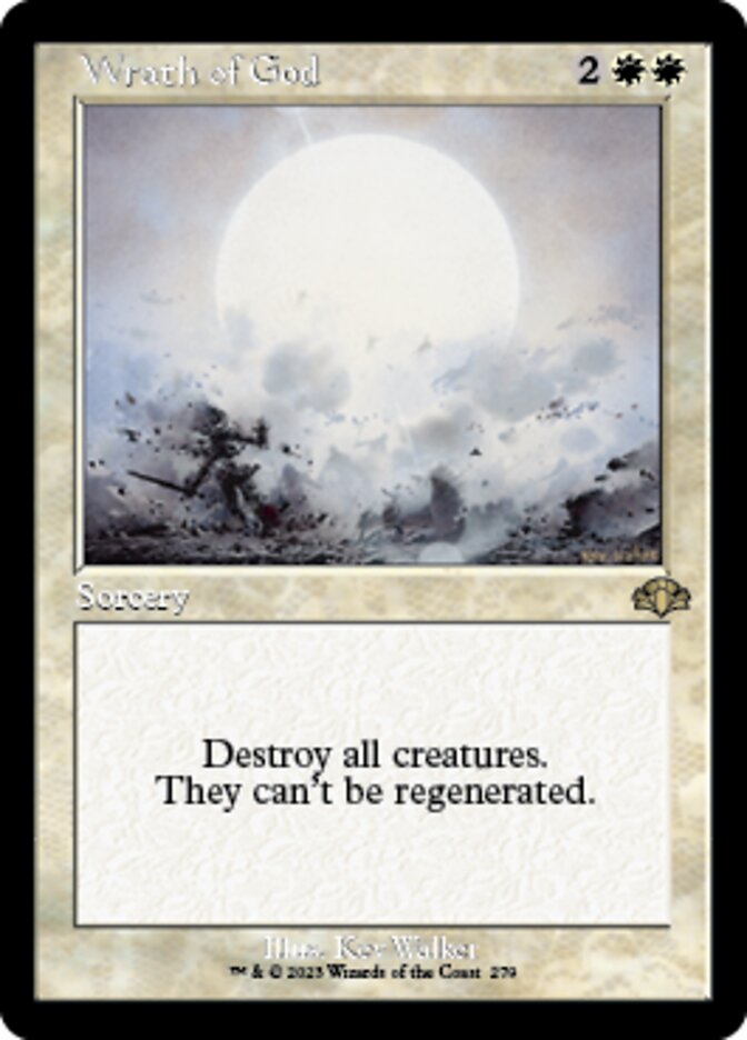 Wrath of God (Retro) [Dominaria Remastered] | Mega City Incorporated