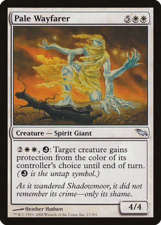 Pale Wayfarer [Shadowmoor] | Mega City Incorporated