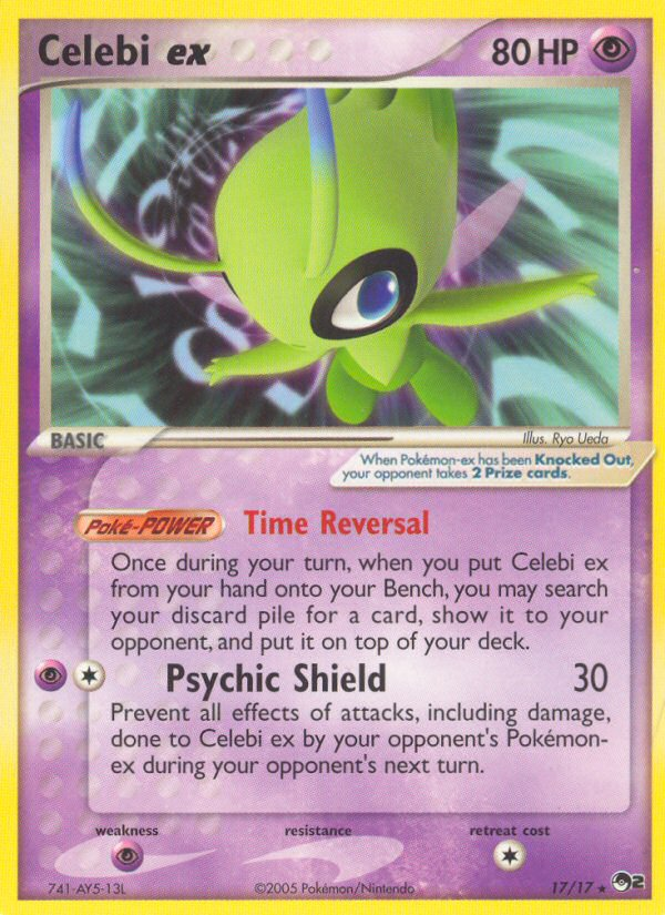 Celebi ex (17/17) [POP Series 2] | Mega City Incorporated