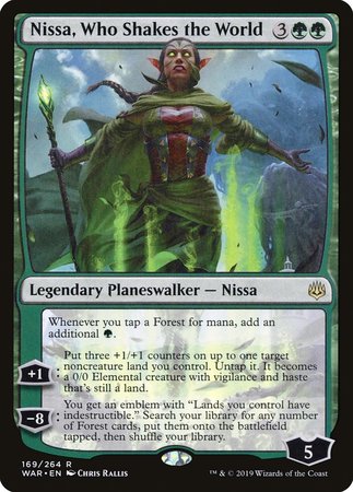 Nissa, Who Shakes the World [War of the Spark] | Mega City Incorporated