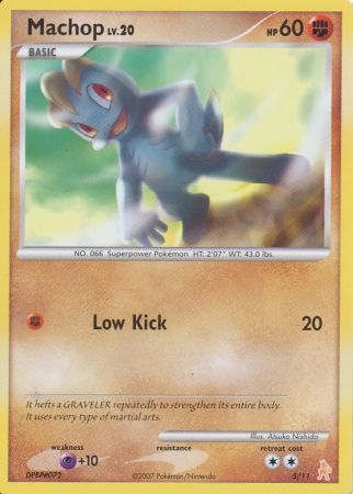 Machop (5/11) [Diamond & Pearl: Trainer Kit - Lucario] | Mega City Incorporated