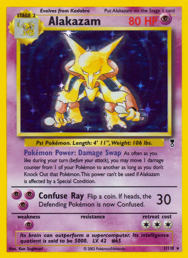 Alakazam (1/110) [Legendary Collection] | Mega City Incorporated