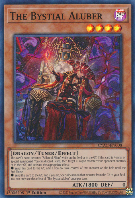 The Bystial Aluber [CYAC-EN008] Super Rare | Mega City Incorporated