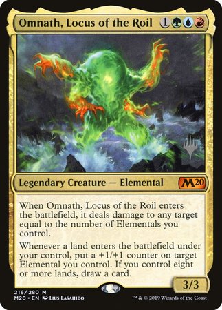 Omnath, Locus of the Roil [Core Set 2020 Promos] | Mega City Incorporated