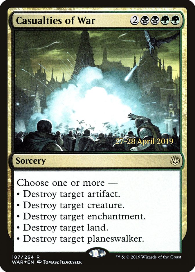 Casualties of War  [War of the Spark Prerelease Promos] | Mega City Incorporated