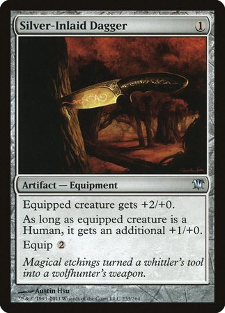 Silver-Inlaid Dagger [Innistrad] | Mega City Incorporated