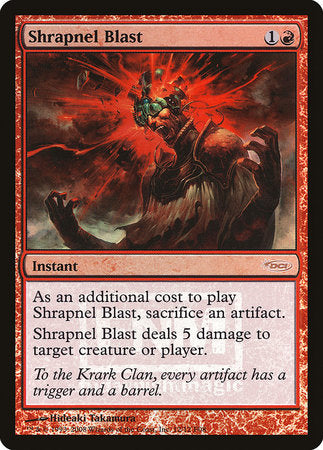 Shrapnel Blast [Friday Night Magic 2008] | Mega City Incorporated