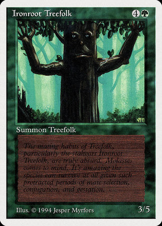 Ironroot Treefolk [Summer Magic / Edgar] | Mega City Incorporated