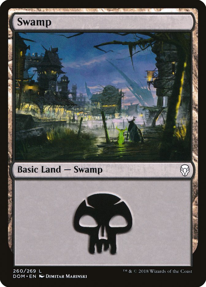 Swamp (260) [Dominaria] | Mega City Incorporated