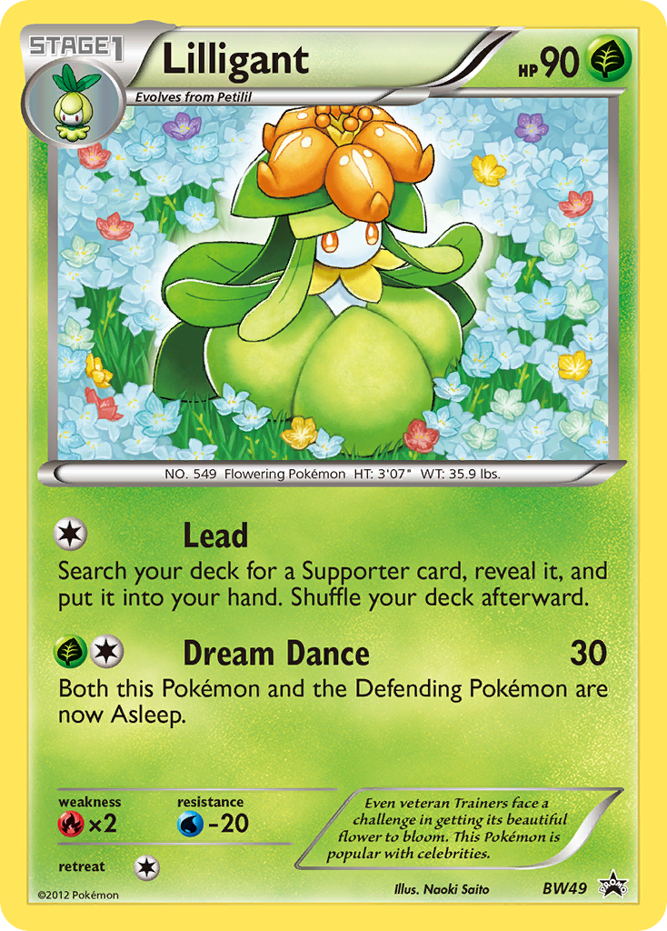 Lilligant (BW49) [Black & White: Black Star Promos] | Mega City Incorporated