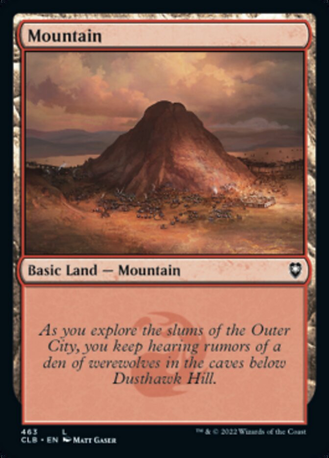 Mountain (463) [Commander Legends: Battle for Baldur's Gate] | Mega City Incorporated