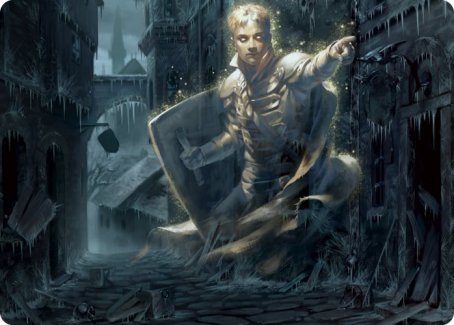 Dennick, Pious Apparition Art Card [Innistrad: Midnight Hunt Art Series] | Mega City Incorporated