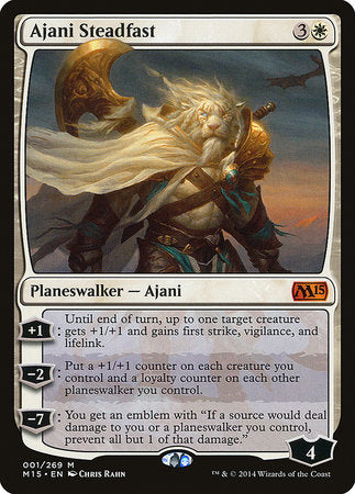 Ajani Steadfast [Magic 2015] | Mega City Incorporated