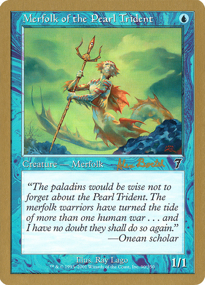 Merfolk of the Pearl Trident (Alex Borteh) [World Championship Decks 2001] | Mega City Incorporated