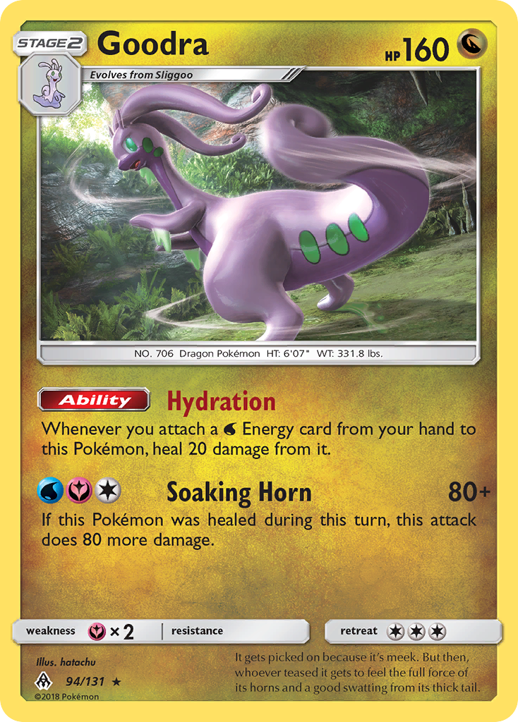 Goodra (94/131) [Sun & Moon: Forbidden Light] | Mega City Incorporated