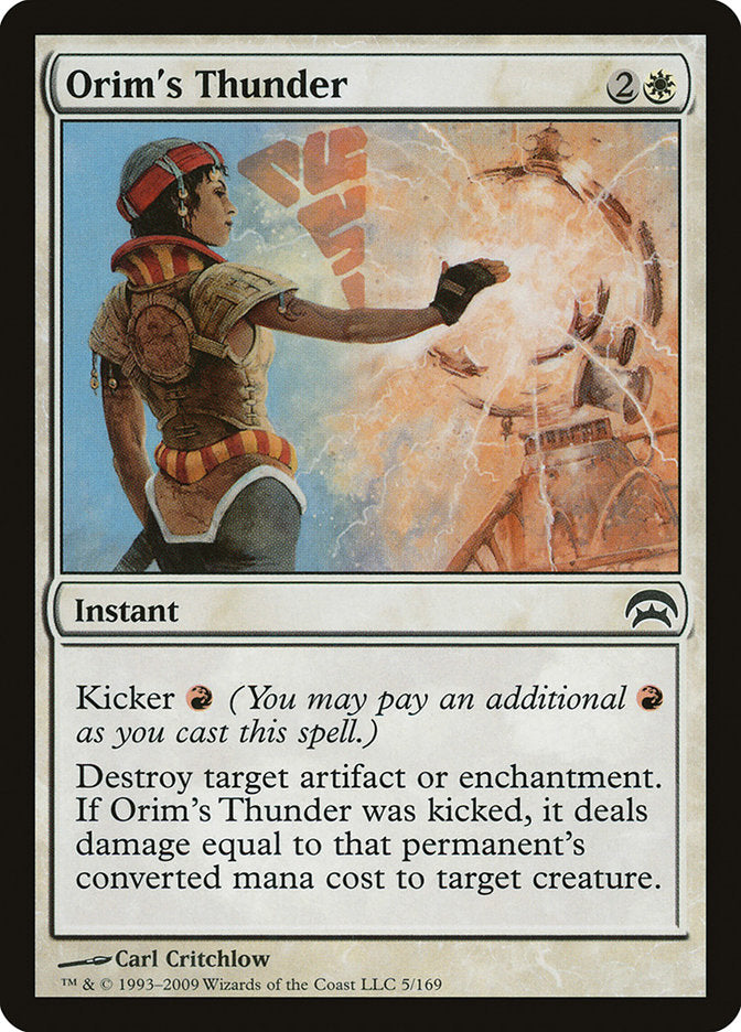 Orim's Thunder [Planechase] | Mega City Incorporated