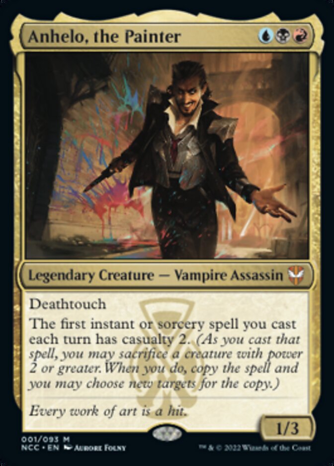 Anhelo, the Painter [Streets of New Capenna Commander] | Mega City Incorporated