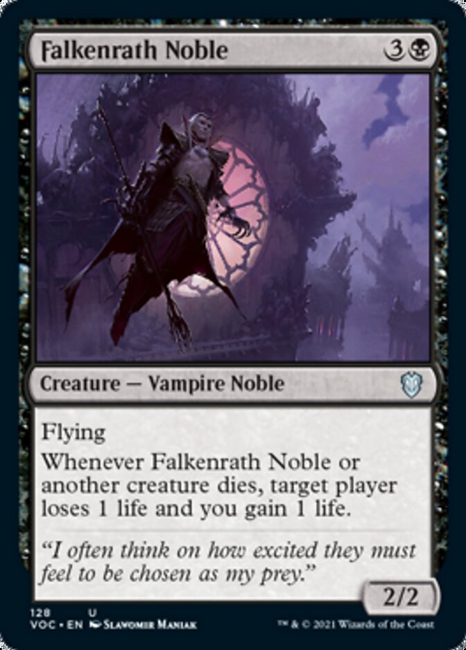 Falkenrath Noble [Innistrad: Crimson Vow Commander] | Mega City Incorporated