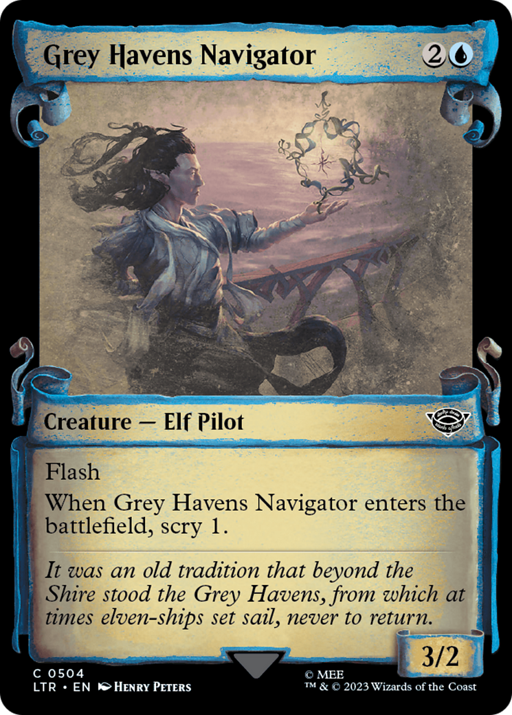Grey Havens Navigator [The Lord of the Rings: Tales of Middle-Earth Showcase Scrolls] | Mega City Incorporated