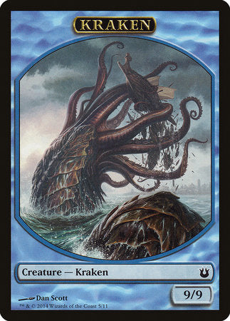 Kraken Token [Born of the Gods Tokens] | Mega City Incorporated
