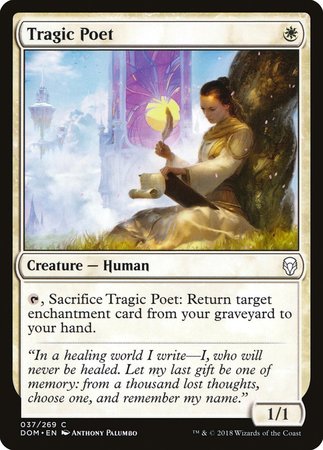 Tragic Poet [Dominaria] | Mega City Incorporated