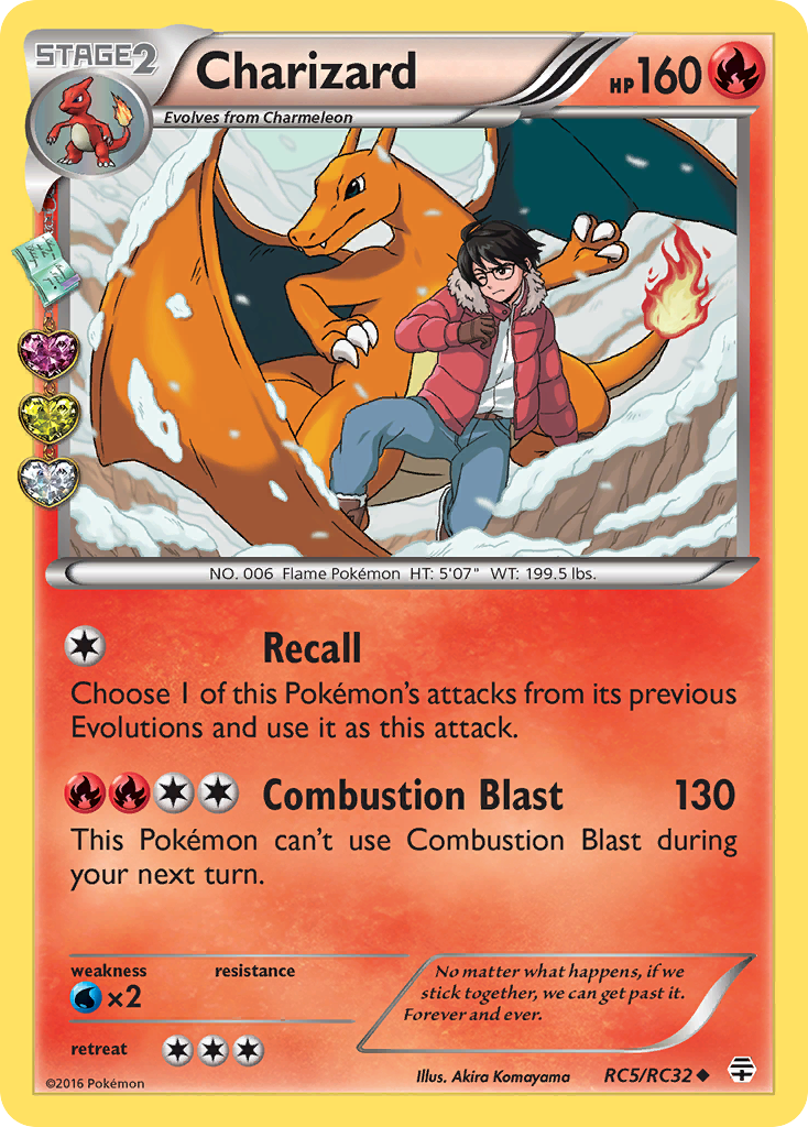 Charizard (RC5/RC32) [XY: Generations] | Mega City Incorporated