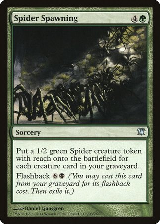 Spider Spawning [Innistrad] | Mega City Incorporated