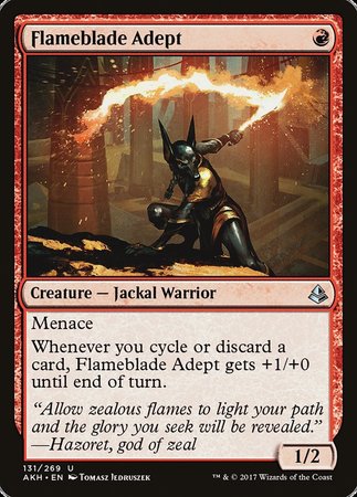 Flameblade Adept [Amonkhet] | Mega City Incorporated