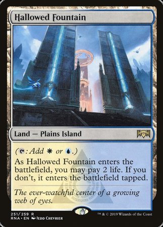 Hallowed Fountain [Ravnica Allegiance] | Mega City Incorporated