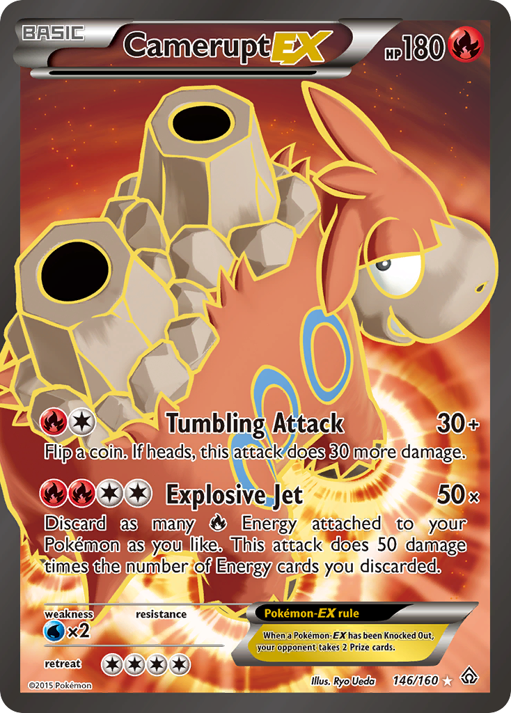 Camerupt EX (146/160) [XY: Primal Clash] | Mega City Incorporated